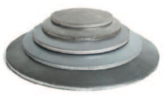 2-3/8in OD Low Profile Steel Post Cap – Slip-On / Weld-On Pipe Cap