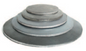 2-3/8in OD Low Profile Steel Post Cap – Slip-On / Weld-On Pipe Cap
