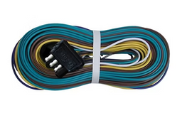 Trailer Electrical Harness: 4 Way 4 Flat 30ft Trailer