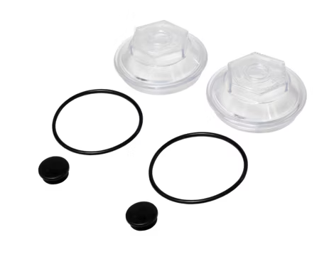 Dexter Oil Cap Kit, 1 Axle, Dexter 10,000 lbs General Duty and 9,000 lbs (After 10-01-890 Axles Includes 2-Caps, 2-Plugs, 2-O-Rings