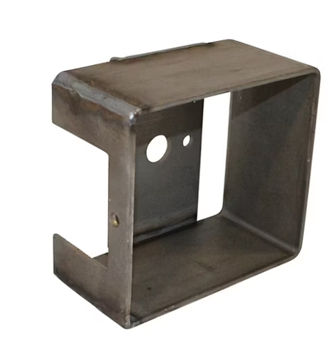 Trailer Single Acting Light Box Guard - Steel Construction w/precut mounting holes for Square Stud Mounted Lights - Universal - Weld-On