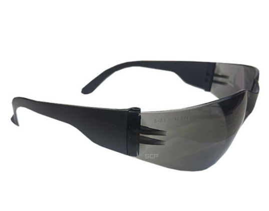 Riley Grey Lens Black Frame Safety Glasses