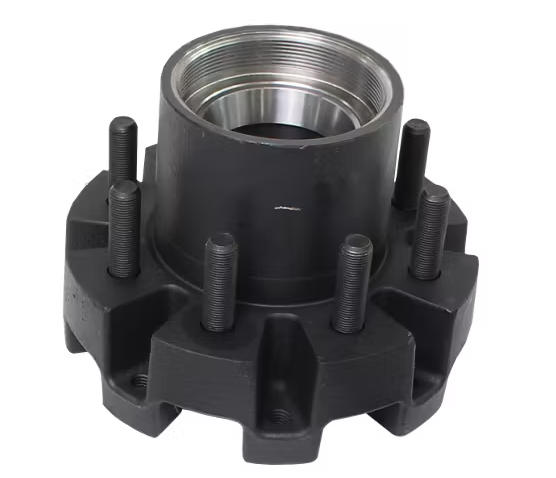 Dexter Hub w/Studs & Races Only Oil Bath 9K/10K GD Capacity Per Pair, 8 on 6.5in Bolt Pattern Hub Pilot