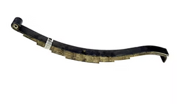 5-Leaf 3,000 lbs Capacity each, Slipper W: 2" x L: 26 5/8in - 9/16in Spring Eye Diameter -  Each Spring Assembly- Front Divisional Length: 12in Slipper Eye to Slipper Hanger Line Point Length: 25 1/4in