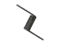 Ramp Spring Left Hand 0.437 Diameter Wire 1in Shaft 1.203in Coil Id 11 Coils 6in Legs 180° Leg Position