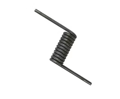 Ramp Spring Left Hand 0.437 Diameter Wire 1in Shaft 1.203in Coil Id 11 Coils 6in Legs 180° Leg Position
