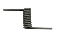 Ramp Spring Right Hand 0.437 Diameter Wire 1in Shaft 1.203in Coil Id 11 Coils 6in Legs 180° Leg Position