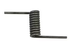 Ramp Spring Right Hand 0.437 Diameter Wire 1in Shaft 1.203in Coil Id 11 Coils 6in Legs 180° Leg Position