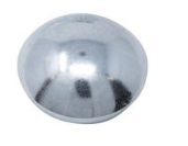 3.125in OD – Closed Dome Dust Grease Cap – Fits AG & 42mm Nev-R-Lube Axles - Cold Rolled Stamped Steel