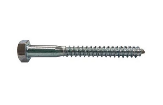 5/16in x 3in Lag Bolts for Continuous Fence Clips
