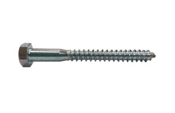 Lag Bolts for Continuous Fence Clips 5/16in x 3in