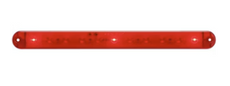 14.125 in Optronics LED Identification Bar Light, Red, 3 Diode, UltraThin