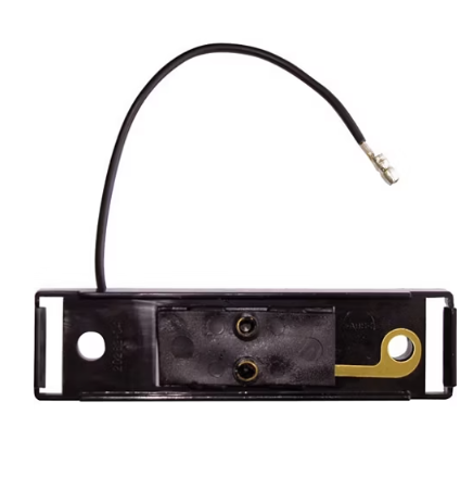 4in Rectangular PVC Light Bracket for Thinline LED or Incadescent Lights-1 Wire Plug