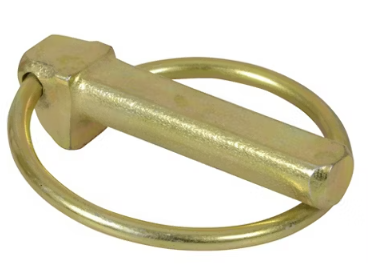7/16in Linch Pin, 1 3/4in Usable Length, Zinc Plated