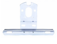 Peterson License Plate Bracket without Light 8.5in x 2.75in For use with Stud Mounted Stop Tail Turn Lights - Zinc Plated Steel