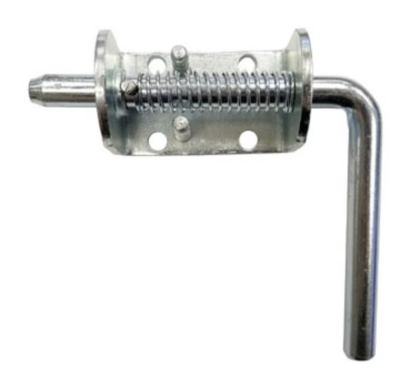 Spring Latch 1/2in - Zinc Plated