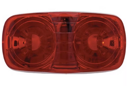 4.063in Red Oblong - Optronics LED Clearance Marker Light – 10 Diode – PC/P2 Rated