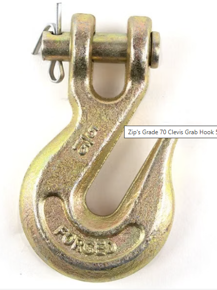 1/2in Clevis Grab Hook – Grade 70
