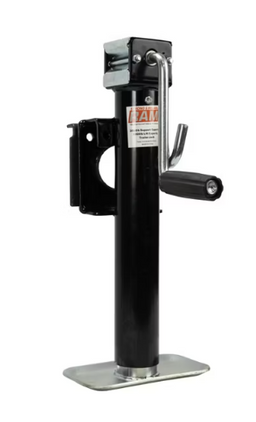 RAM 2,000lb Swivel Mount Trailer Jack – Side Wind – 10in Lift – Weld-On