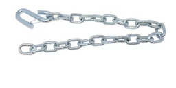5/16in x 30in Grade 70 Transport Chain – 7,600 lb – S-Hook with Safety Latch