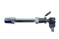 Trimax Locking Receiver Hitch Pin – 3.5" Usable Span, Barbell Style with Barrel Key