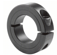 1-Piece Carbon Steel Clamp-On Shaft Collar – 1-1/4in Bore