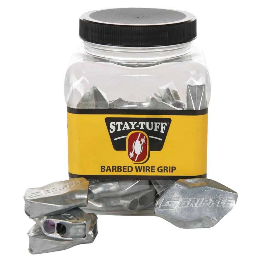 Stay-Tuff 12.5GA Barbed Wire Gripples – 25 Count