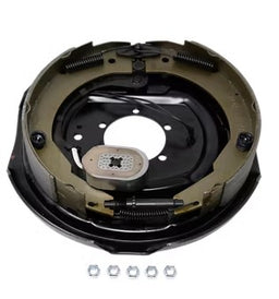 Left Side Trailer Parts Pro 12in x 2in Electric Drum Trailer Brake – 3,500 lb (7,000 lb Per Pair)