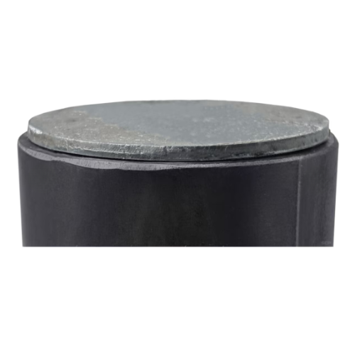 2-3/8in OD Pipe Small Diameter Flat Post Caps