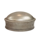 2-3/8in Pressed Post Cap – Bare Steel