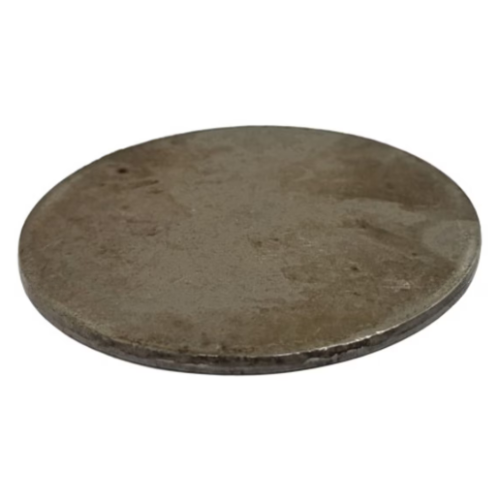 3-1/2in OD Pipe Flat Post Cap – Low Profile Steel Post Cap