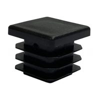 3/4in Square Plastic Plug for 16GA and 14GA Tubing