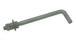 Anchor Bolt Gr5 90 Deg 1/2in x 8in x 2in - 2in Thread