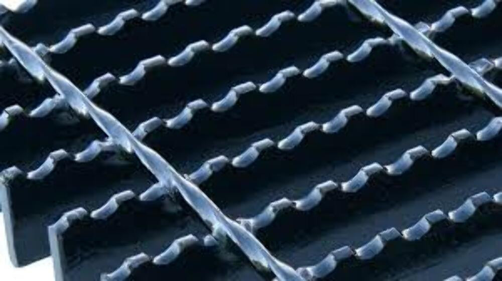 1in x 3/16in x 36in x 24ft Steel Bar Grating – Bare Finish