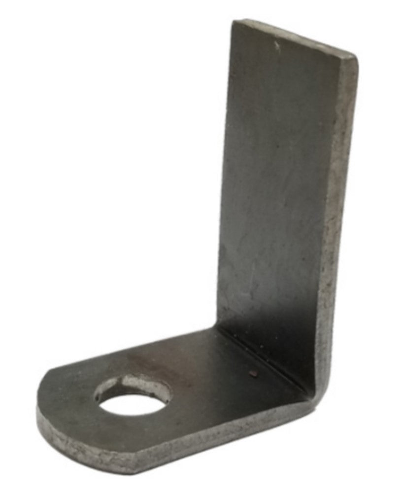Weld Tab Bent 1in x 1-1/2in x 2in – 3/8in Hole - Steel Bracket Tab
