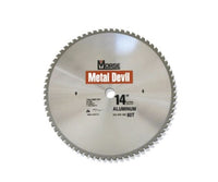 Metal Devil 14in x 66T TCT Steel Cutting Blade – Carbide Tipped Metal Saw Blade
