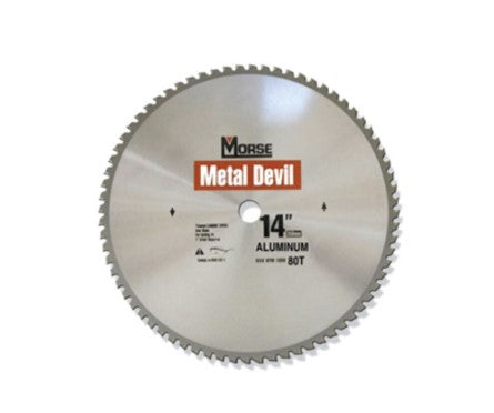 Metal Devil 14in x 66T TCT Steel Cutting Blade – Carbide Tipped Metal Saw Blade