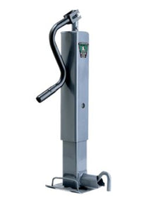 12,000 lb Support Capacity BULLDOG HD Square Trailer Jack – Topwind – 12-1/2in Travel