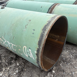 4in x .237W Coated Steel Pipe  - Sold by the foot