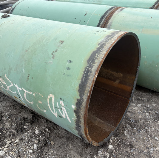 4in x .237W Coated Steel Pipe  - Sold by the foot