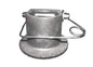 Wallace Forge 40K Gooseneck Coupler Head with Pin – 3in