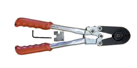 Bekaert 2‑Slot Crimp Tool - Heavy‑Duty Wire Crimping Tool for Fence Splices
