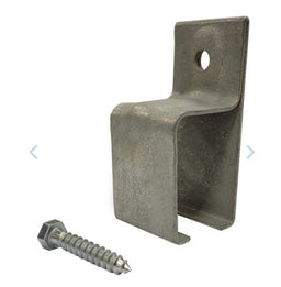 Galvanized Door Track Bracket – Single Mount – Heavy-Duty Steel Support