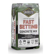 Sakrete Fast Setting Concrete Mix 50lb Bag – High Strength Rapid Set