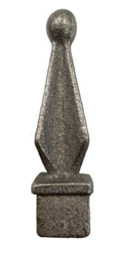 1/2in Finial – Quad With Ball