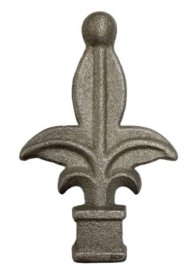 1/2in Fleur-de-lis Finial – Weld-On Steel Decorative Finial
