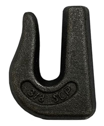 Weld-On Grab Hook – 3/8in Heavy-Duty Chain Hook - Grade 43
