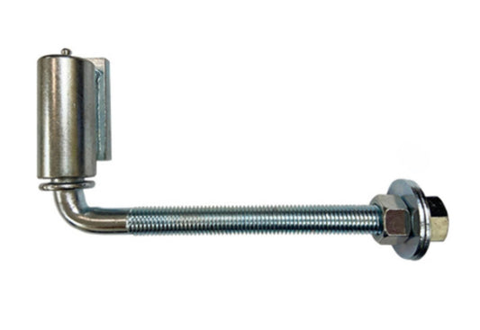 Adjustable J-Bolt Barrel Hinge 3/4in – Zinc Plated Heavy-Duty Industrial Hinge
