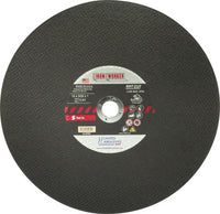 United Abrasives SAIT 24051 Iron Worker Chop Saw Wheel – 14in x 3/32in x 1in