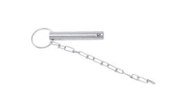 Trailer Parts Pro Pin & Chain – 5/8in Replacement for Bulldog & Pac Rim 7K Pipe Mount Jacks